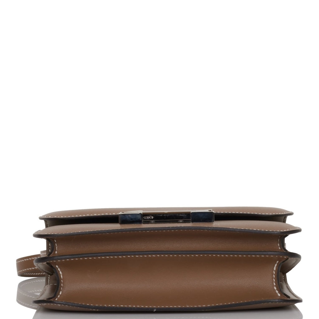 Hermes Constance 18 Etoupe Tadelakt Palladium Hardware
