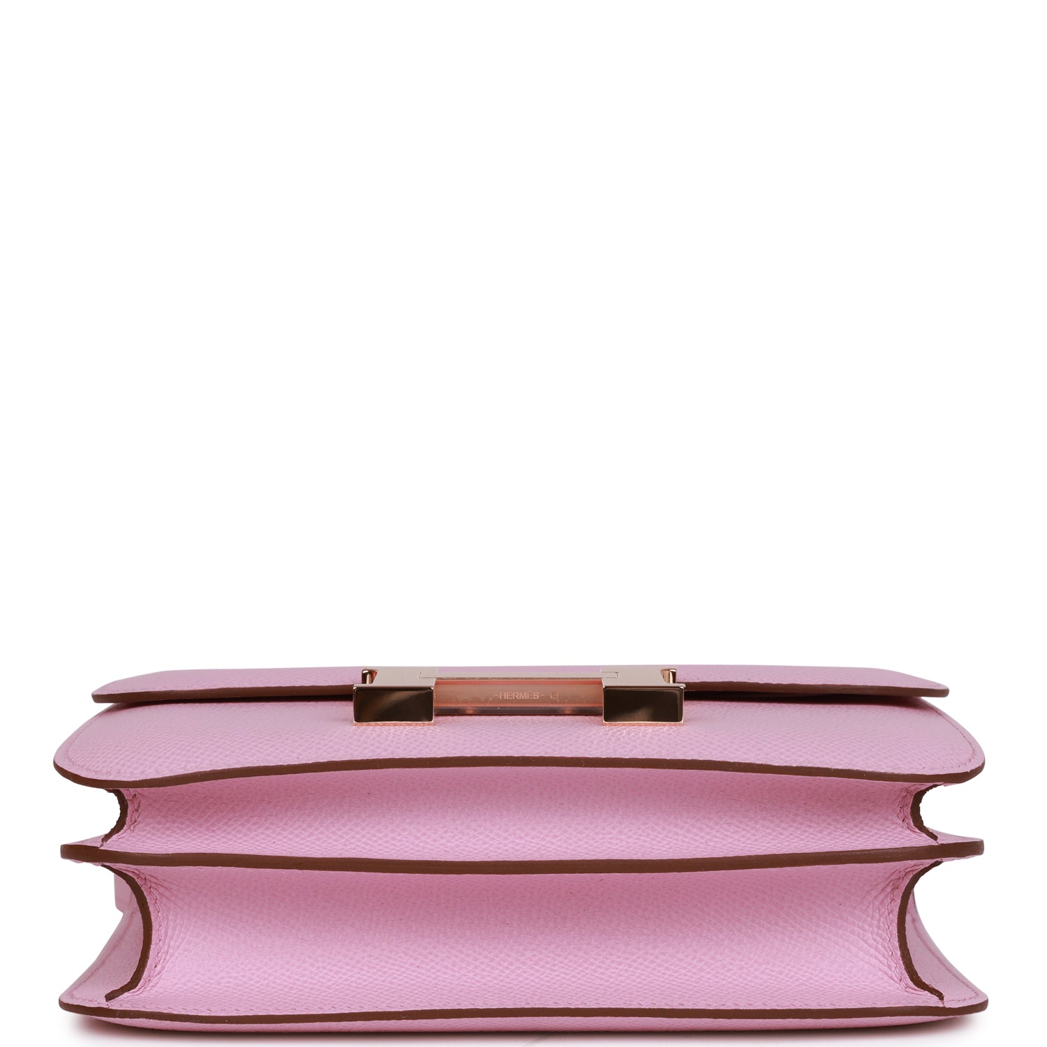Hermes Constance 18 Mauve Sylvestre Epsom Rose Gold Hardware