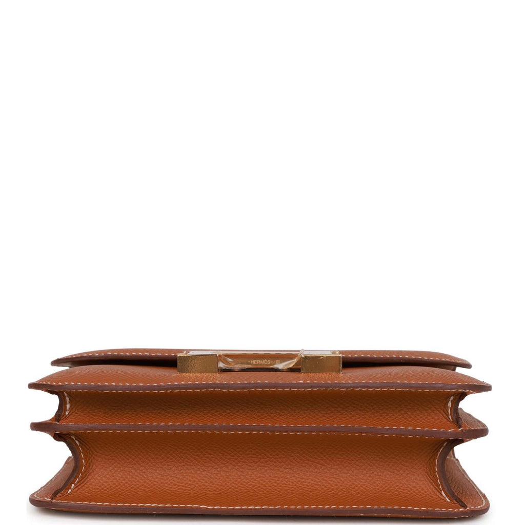 Hermes Constance 18 Gold Epsom Gold Hardware