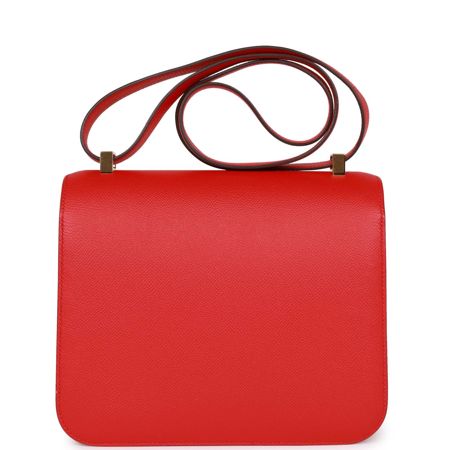 Hermès Constance 24 Rouge de Coeur Epsom Gold Hardware