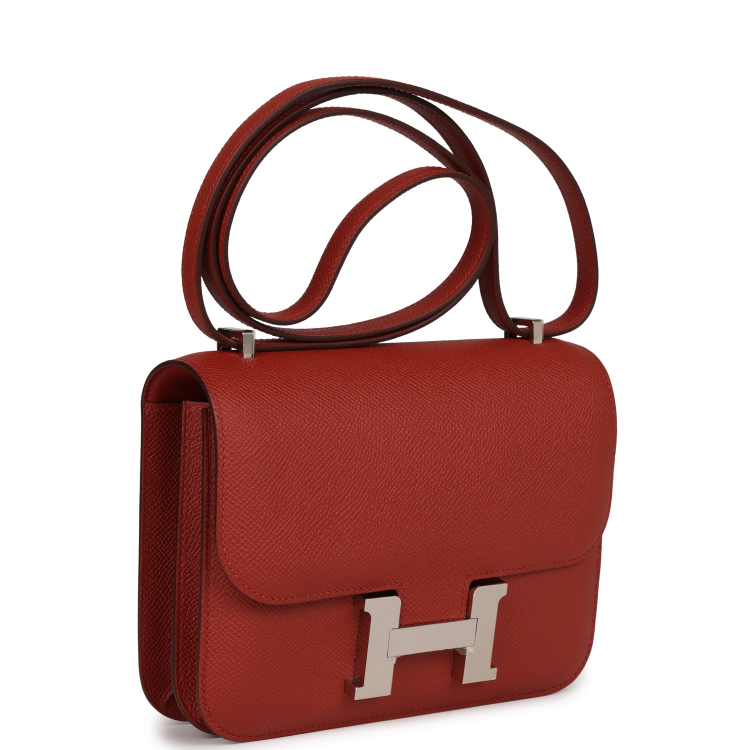 Hermes Constance 18 Rouge Venetian Epsom Palladium Hardware