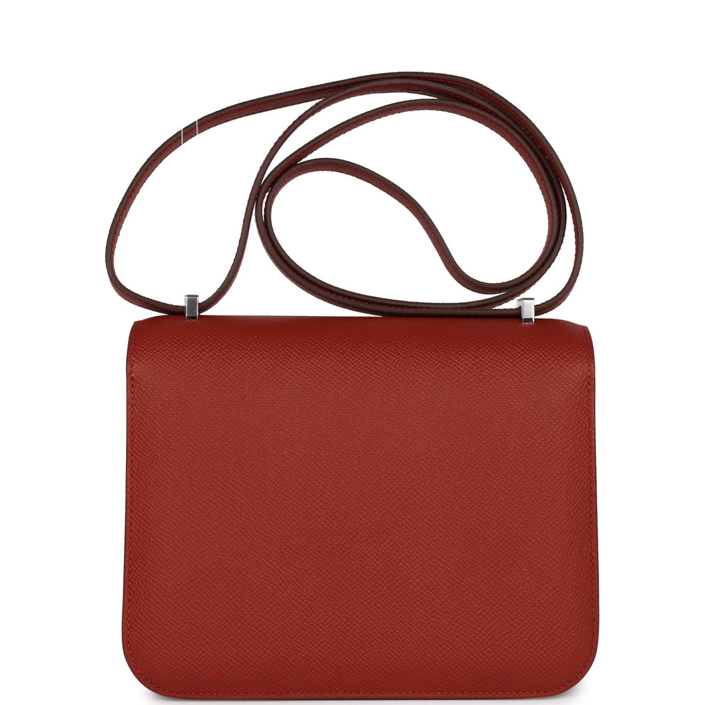 Hermes Constance 18 Rouge Venetian Epsom Palladium Hardware