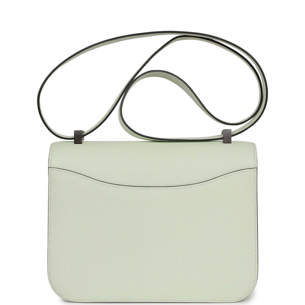 Hermes Constance 1-24 Vert Fizz Epsom Palladium Hardware