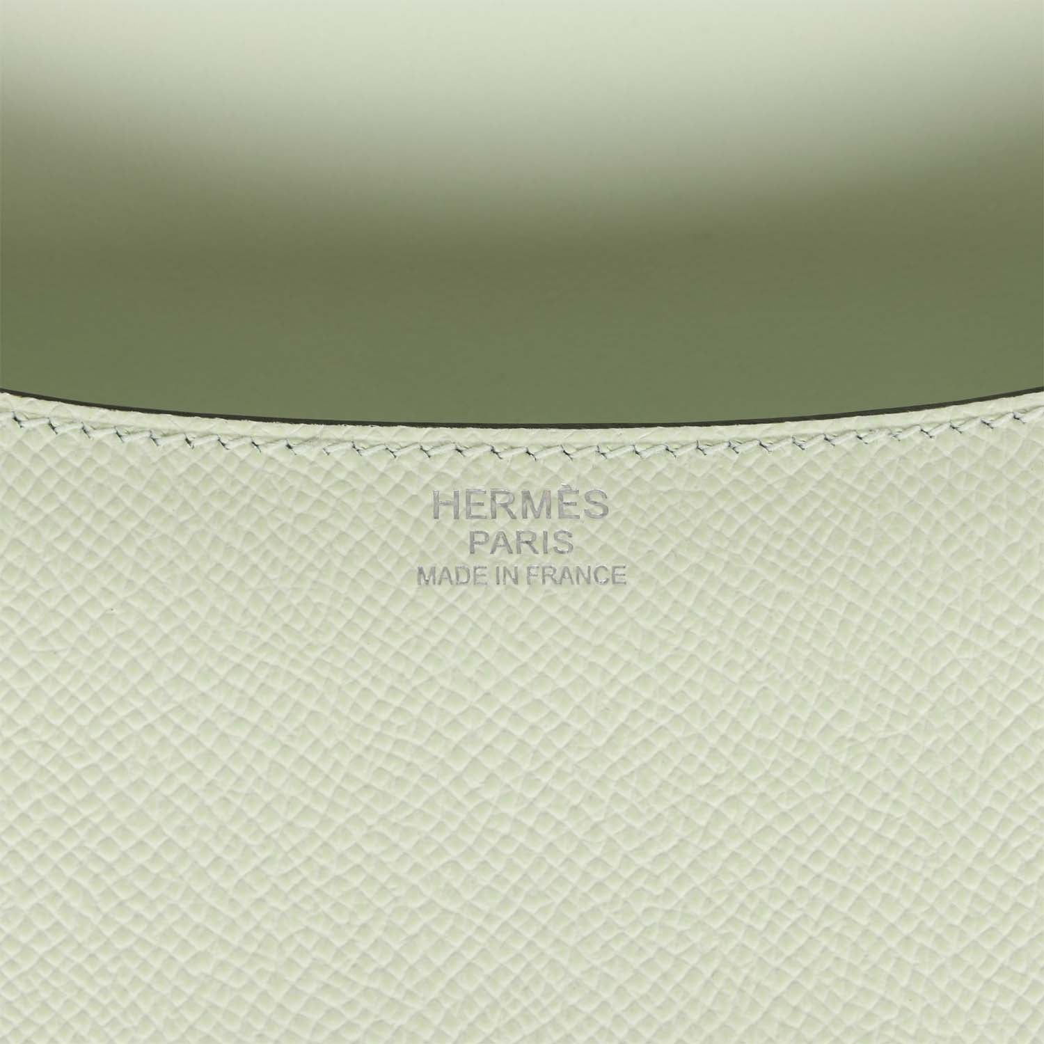 Hermes Constance 1-24 Vert Fizz Epsom Palladium Hardware