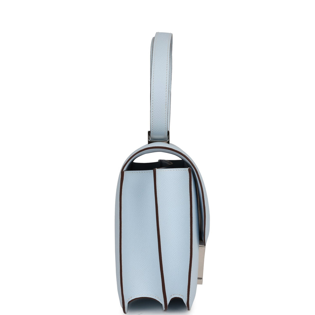 Hermes Constance 24 Bleu Brume Epsom Palladium Hardware