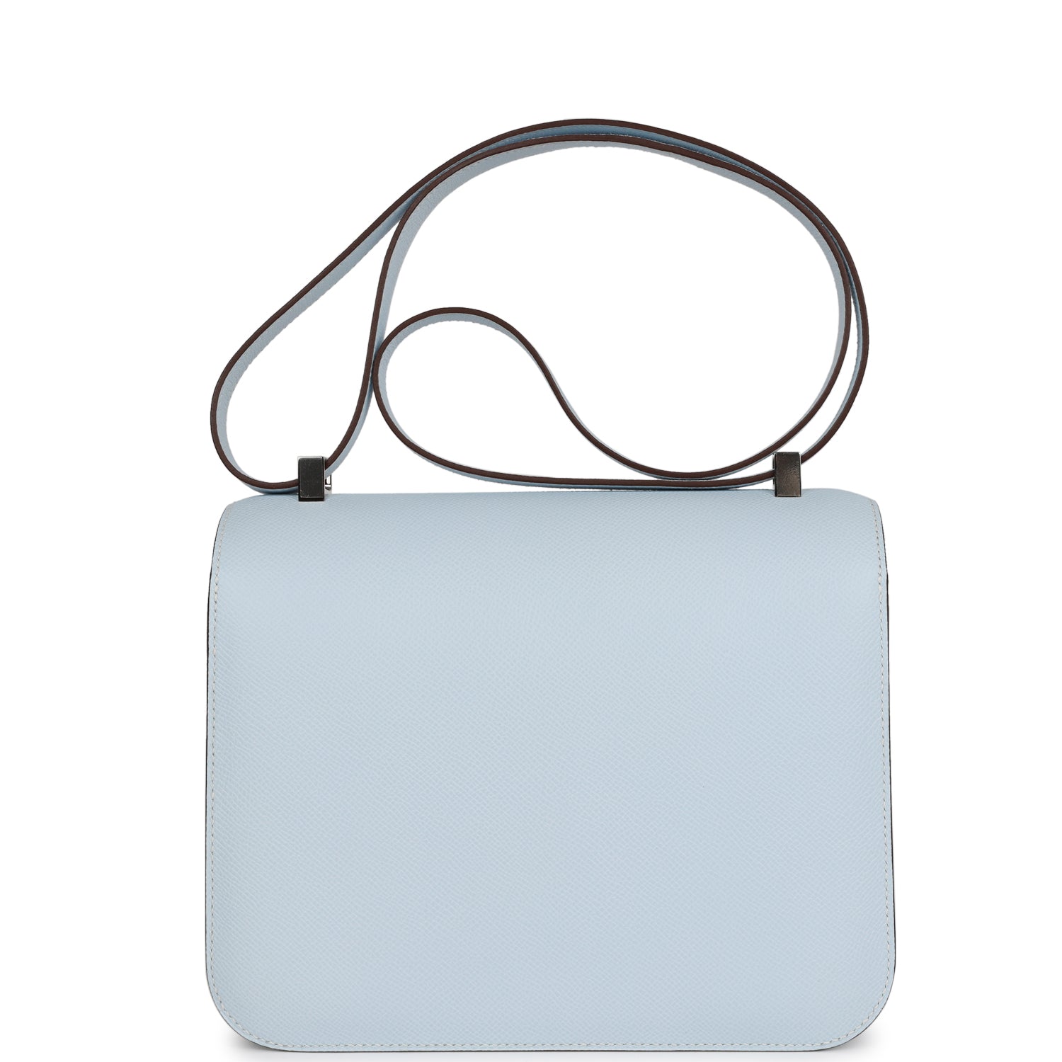 Hermes Constance 24 Bleu Brume Epsom Palladium Hardware