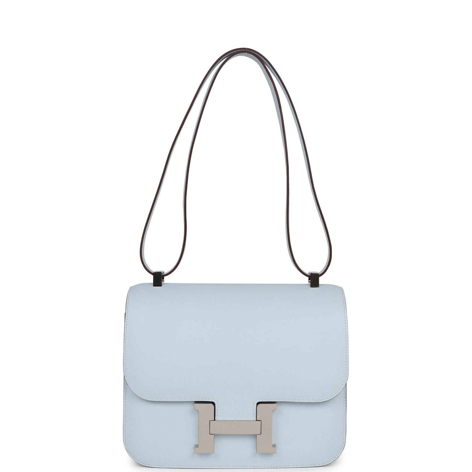 Hermes Constance 24 Bleu Brume Epsom Palladium Hardware