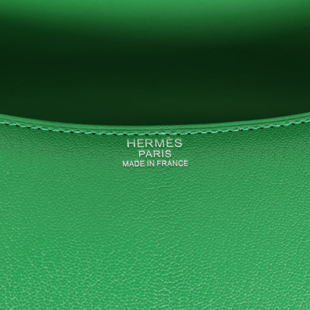 Hermes Constance 1-24 Bambou Chevre Chamkila Palladium Hardware