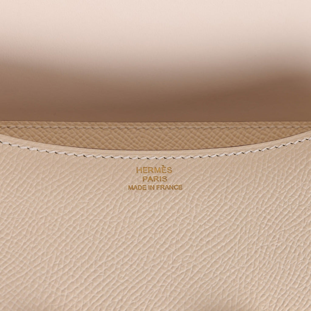 Hermes Constance 18 Nata Epsom Gold Hardware