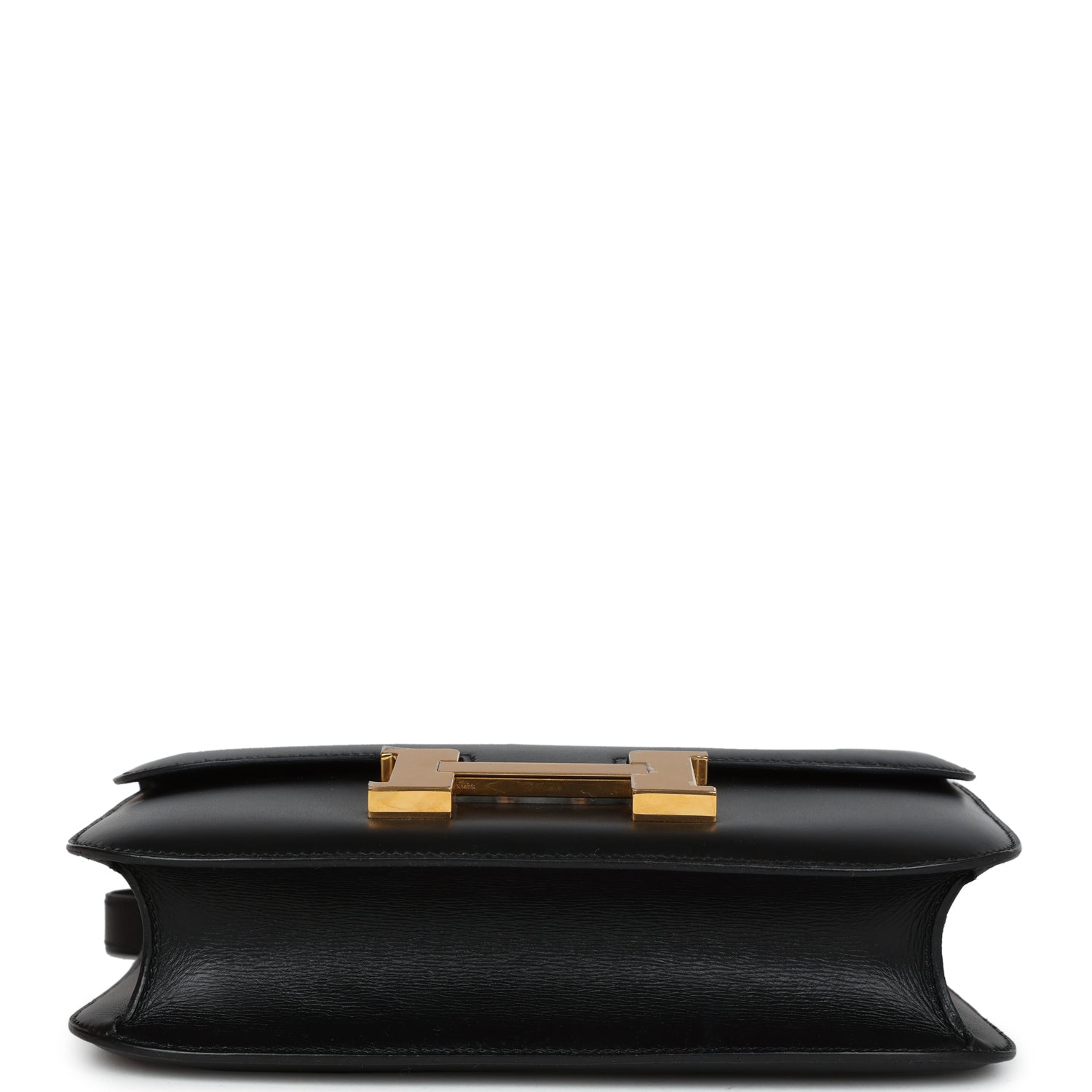 Vintage Hermes Constance 23 Black Evercalf Gold Hardware