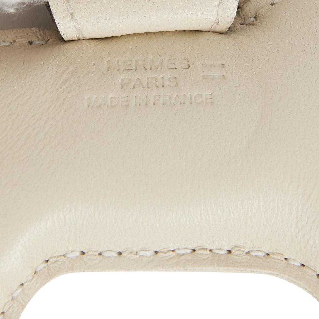 Hermes Craie and Ombre Lizard Horse Rodeo Touch Bag Charm PM