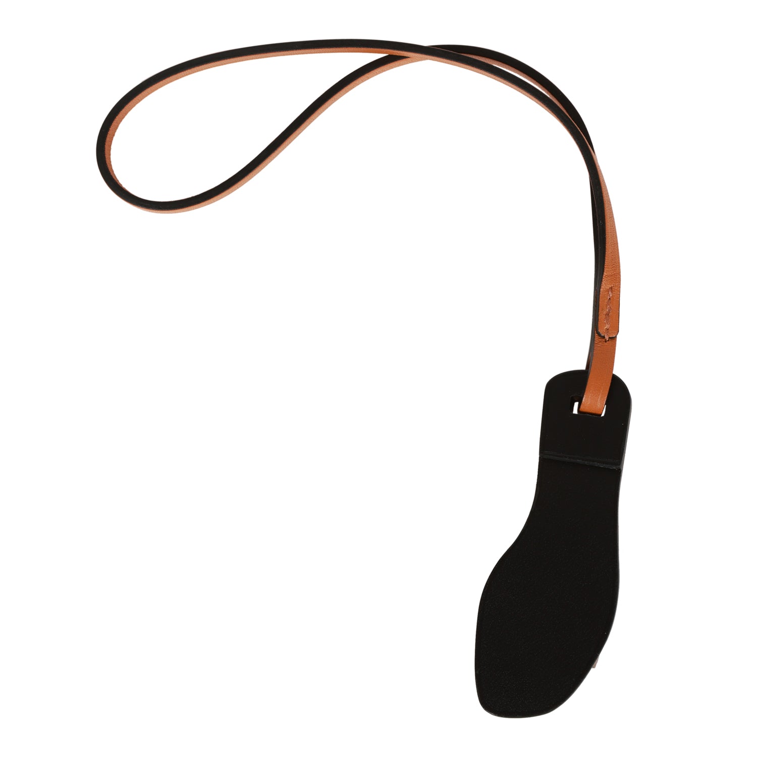 Hermes Etoupe Epsom Oran Nano Bag Charm