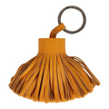 Hermes Moutarde Lambskin Carmen Keychain