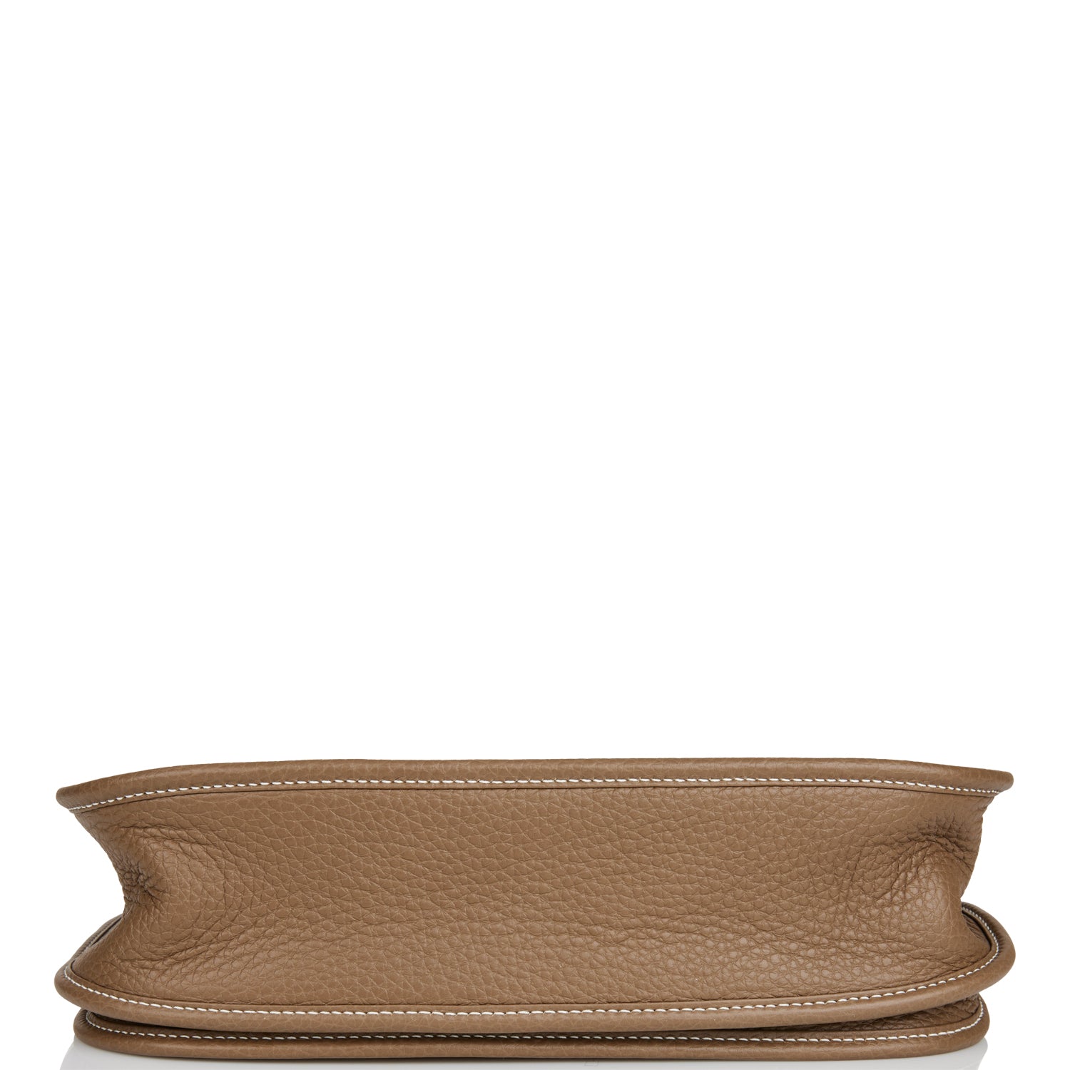 Hermes Evelyne III PM Etoupe Clemence Palladium Hardware
