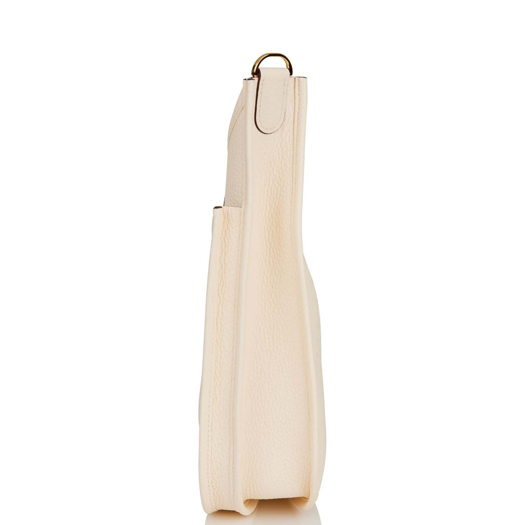 Hermes Evelyne III PM Nata Clemence Gold Hardware