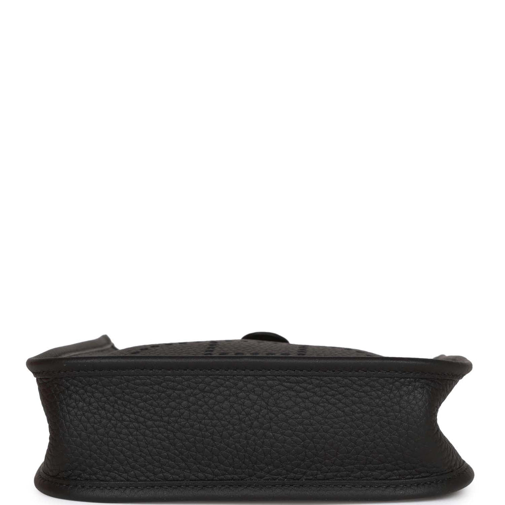 Hermes Evelyne TPM Black Clemence Gold Hardware