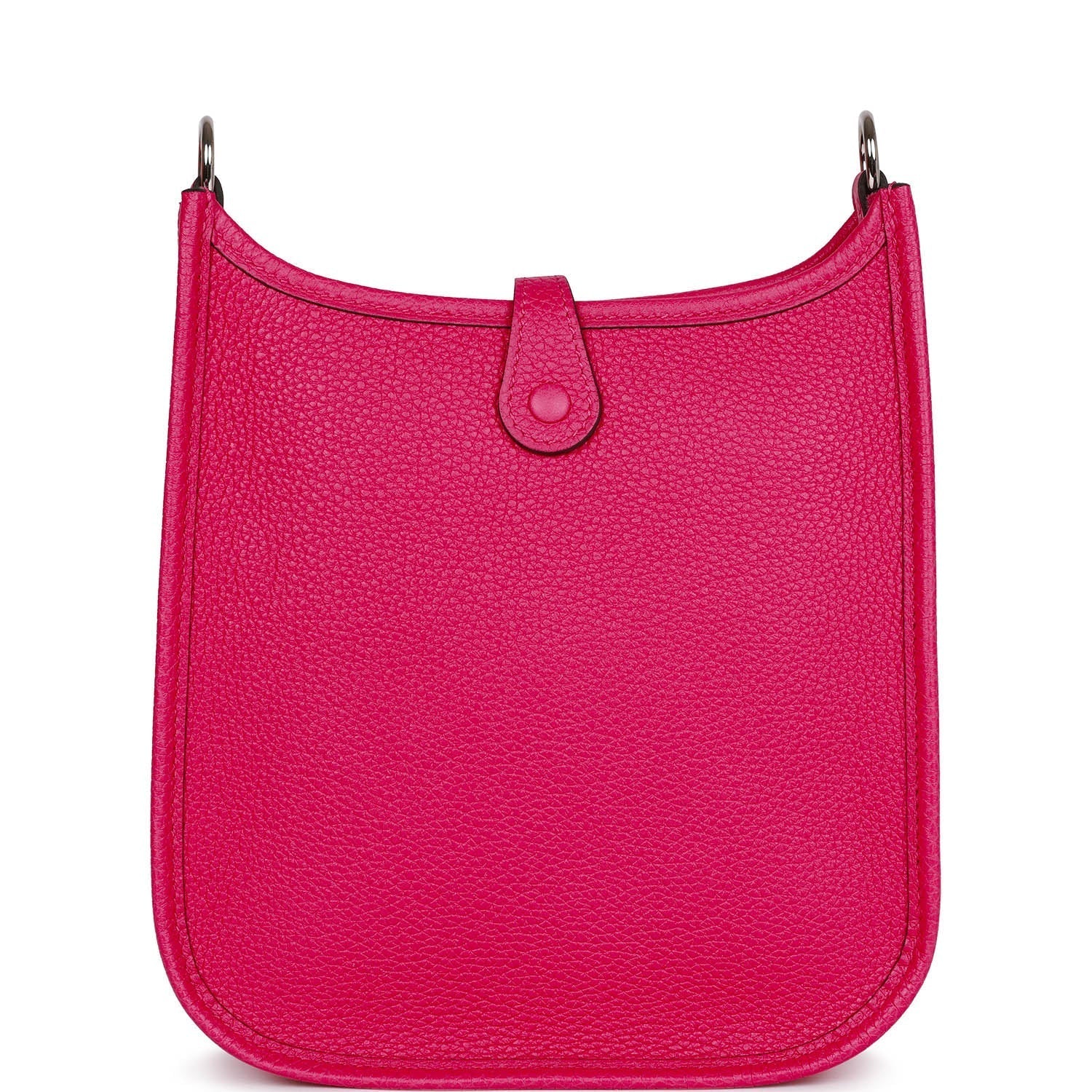 Hermes Evelyne TPM Rose Mexico Clemence Palladium Hardware