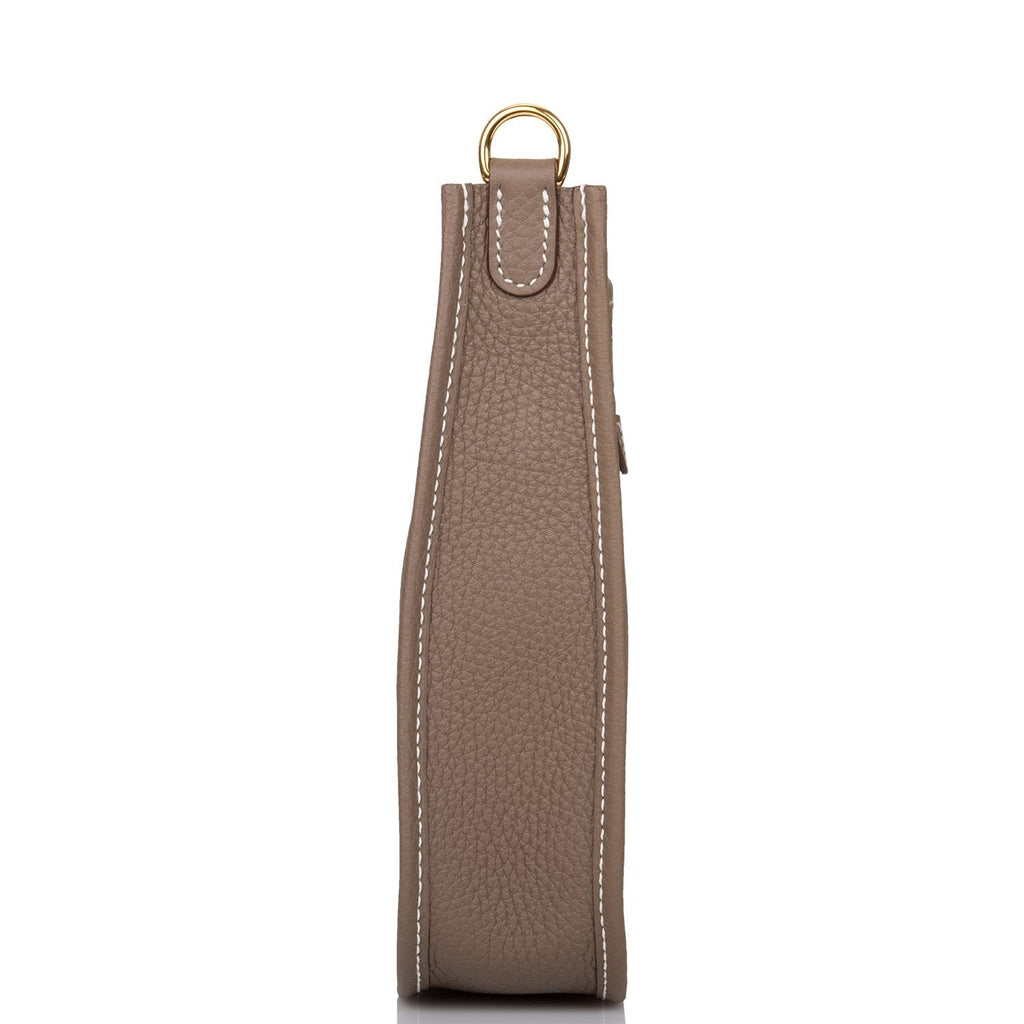 Hermes Evelyne TPM Etoupe Clemence Gold Hardware