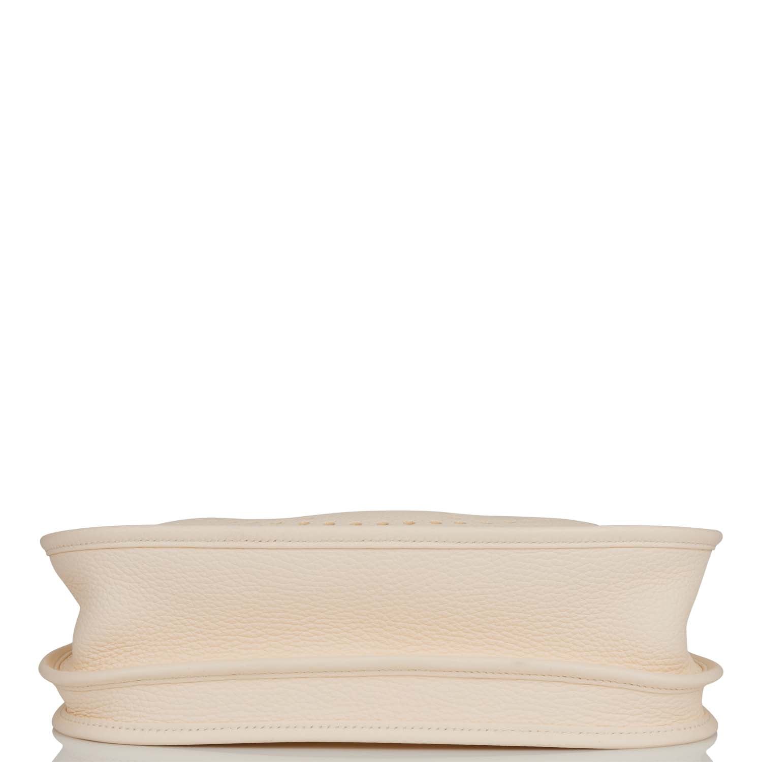 Hermes Evelyne III PM Nata Clemence Palladium Hardware