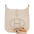 Hermes Evelyne III PM Nata Clemence Gold Hardware