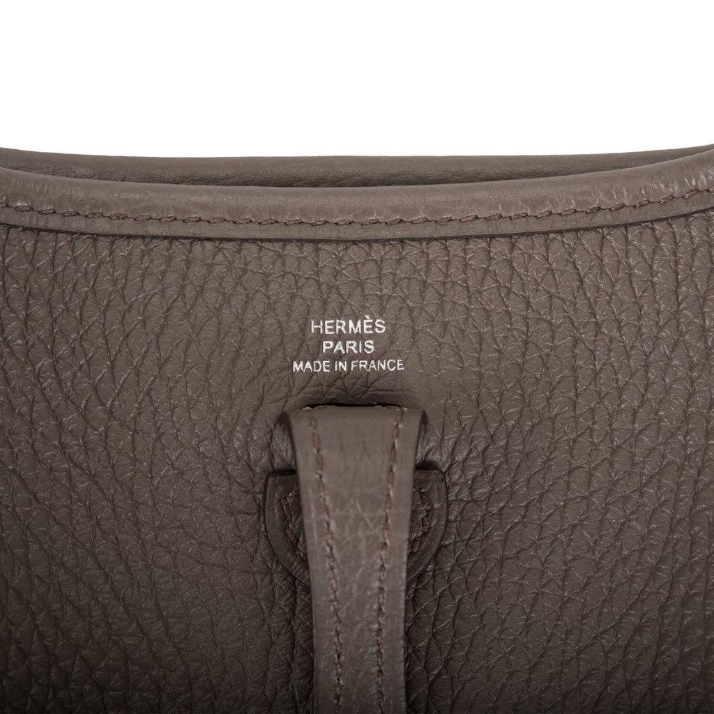 Hermes Evelyne TPM Etain Clemence Palladium Hardware