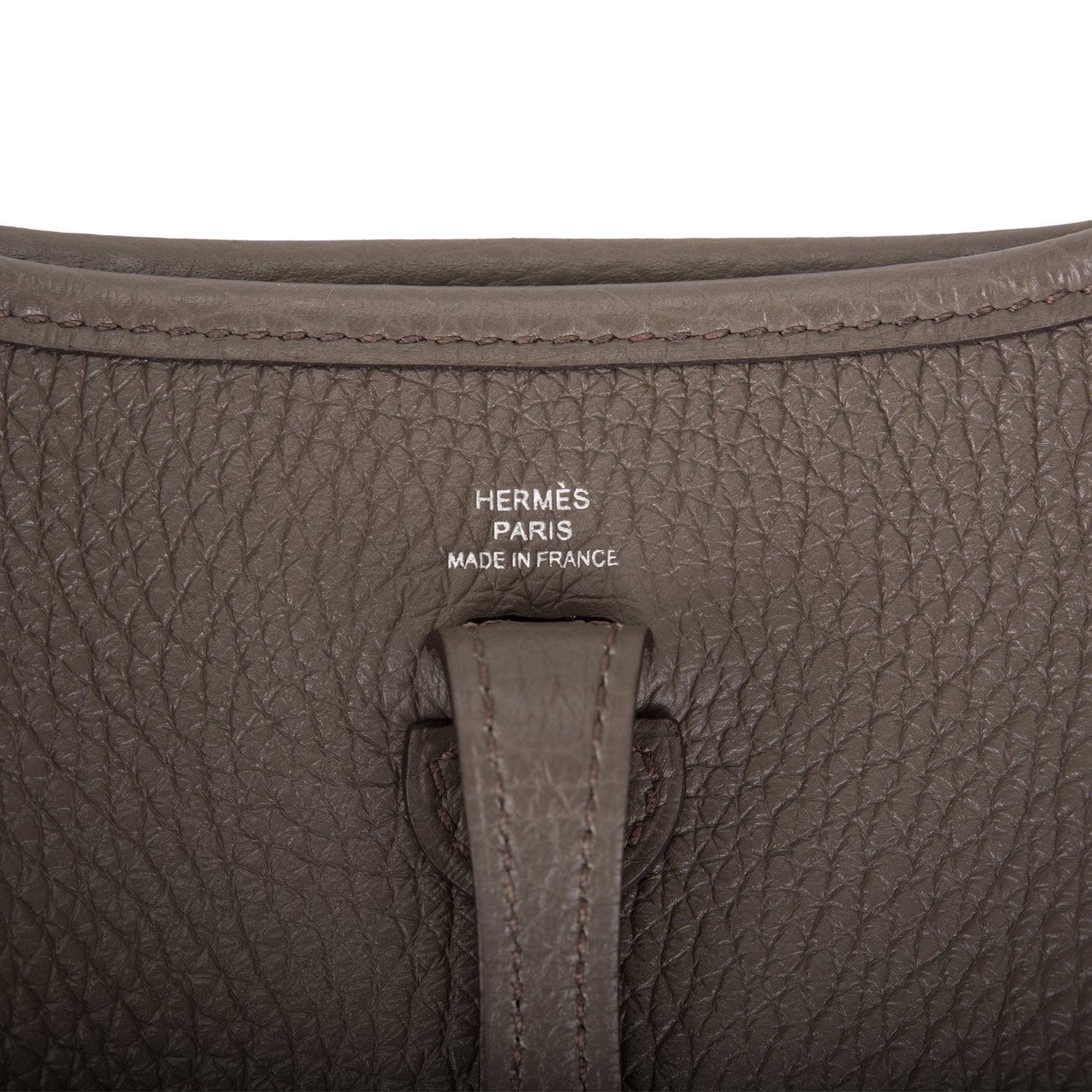 Hermes Evelyne TPM Etain Clemence Palladium Hardware