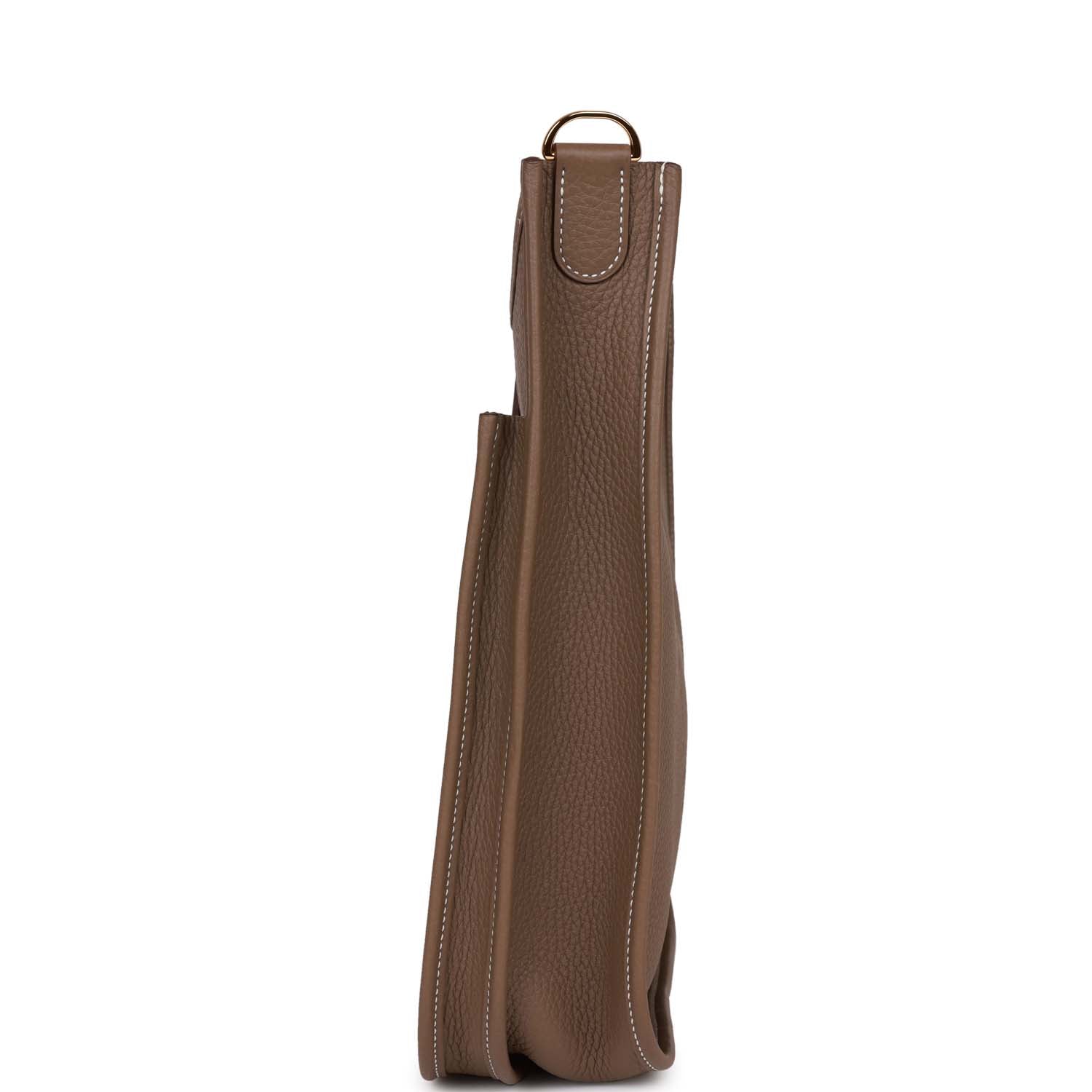 Hermes Evelyne PM Etoupe Clemence Gold Hardware