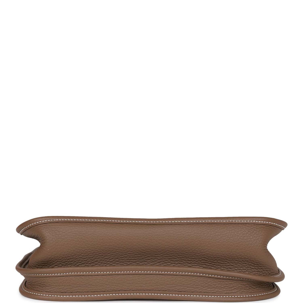 Hermes Evelyne PM Etoupe Clemence Gold Hardware