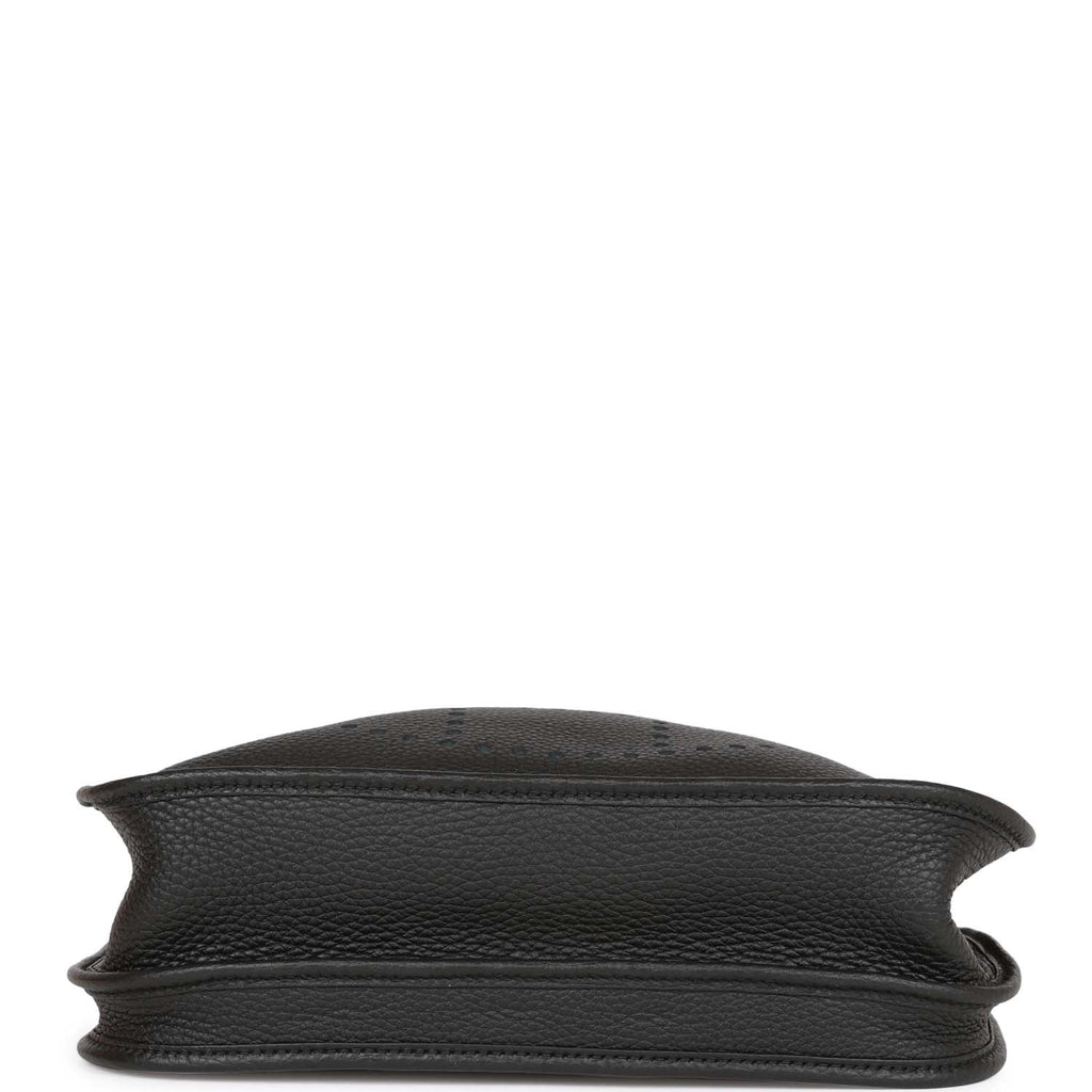 Hermes Evelyne III PM Black Clemence Gold Hardware