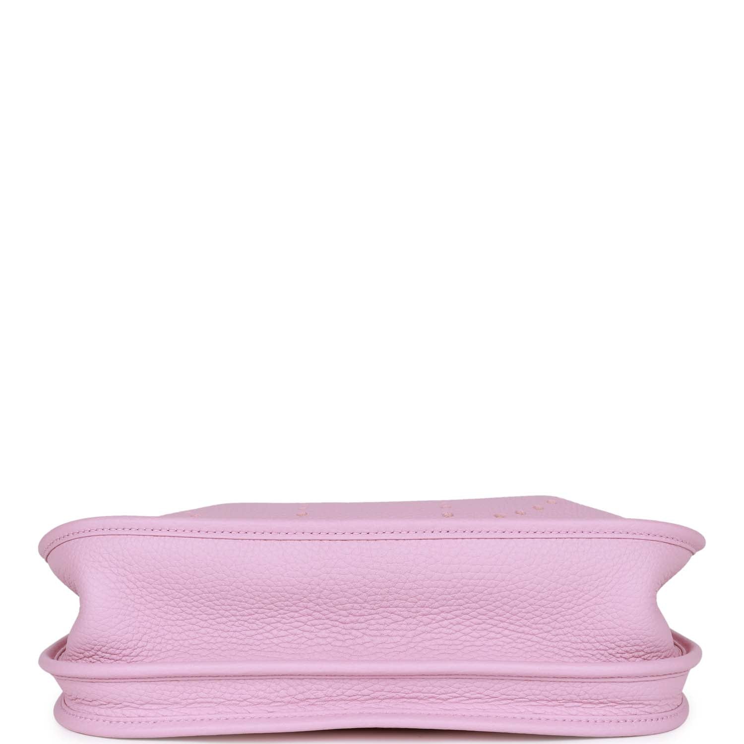 Hermes Evelyne III PM Mauve Sylvestre Clemence Palladium Hardware