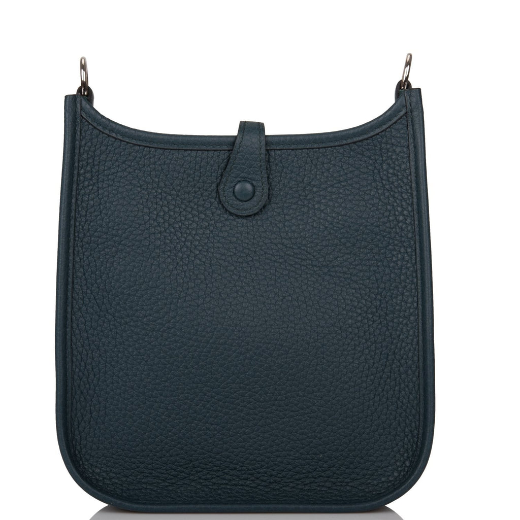 Hermes Evelyne TPM Vert Cypress Clemence Palladium Hardware
