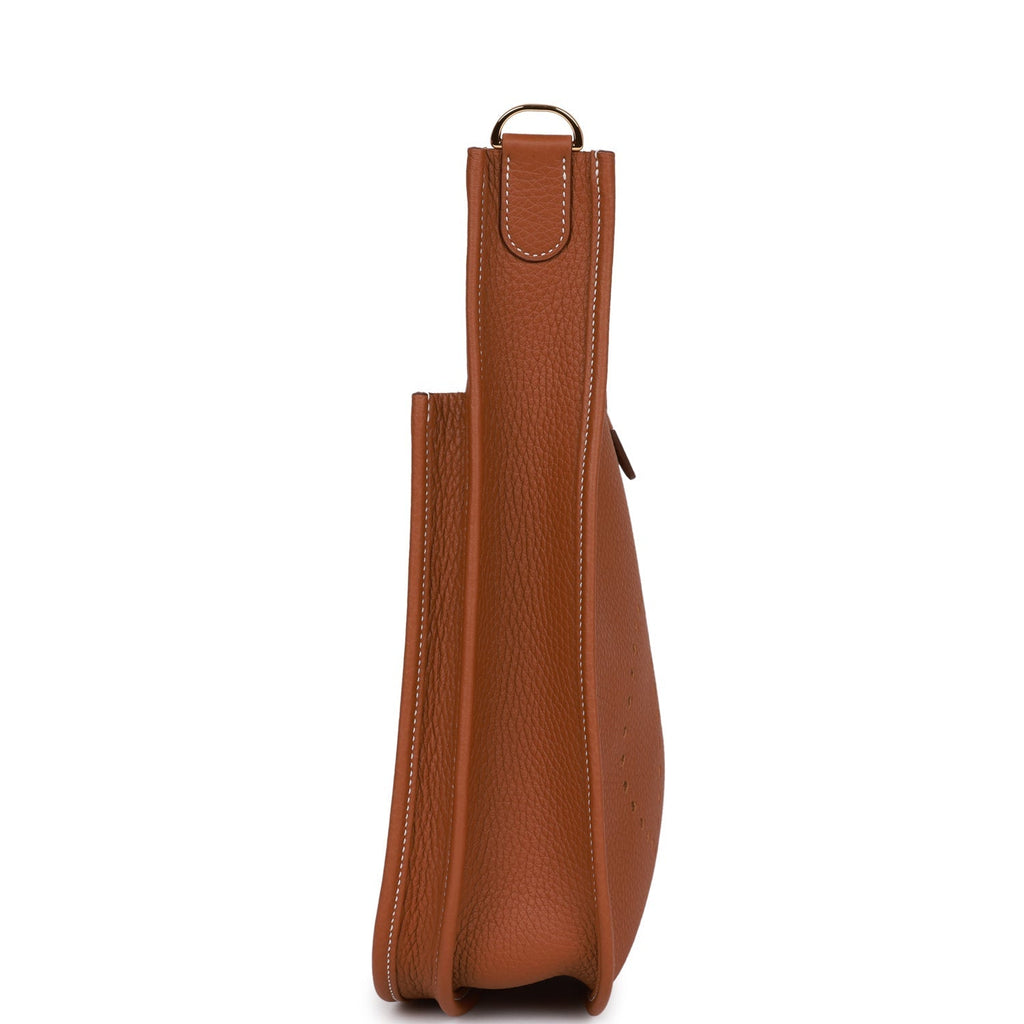 Hermes Evelyne III PM Gold Clemence Gold Hardware