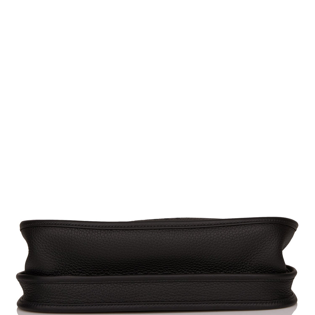 Hermes Evelyne III PM Black Clemence Gold Hardware