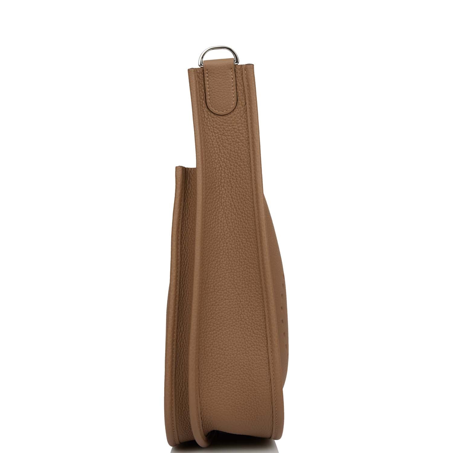 Hermes Evelyne III PM Beige de Weimar Maurice Palladium Hardware