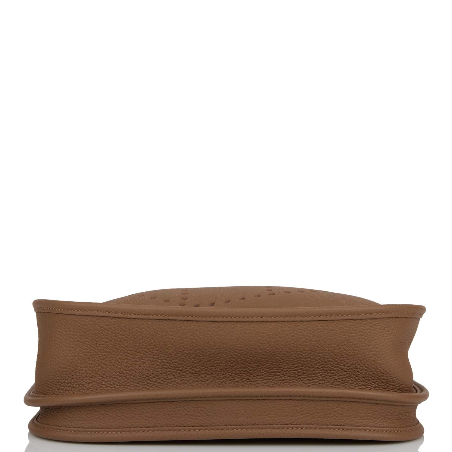 Hermes Evelyne III PM Beige de Weimar Maurice Palladium Hardware