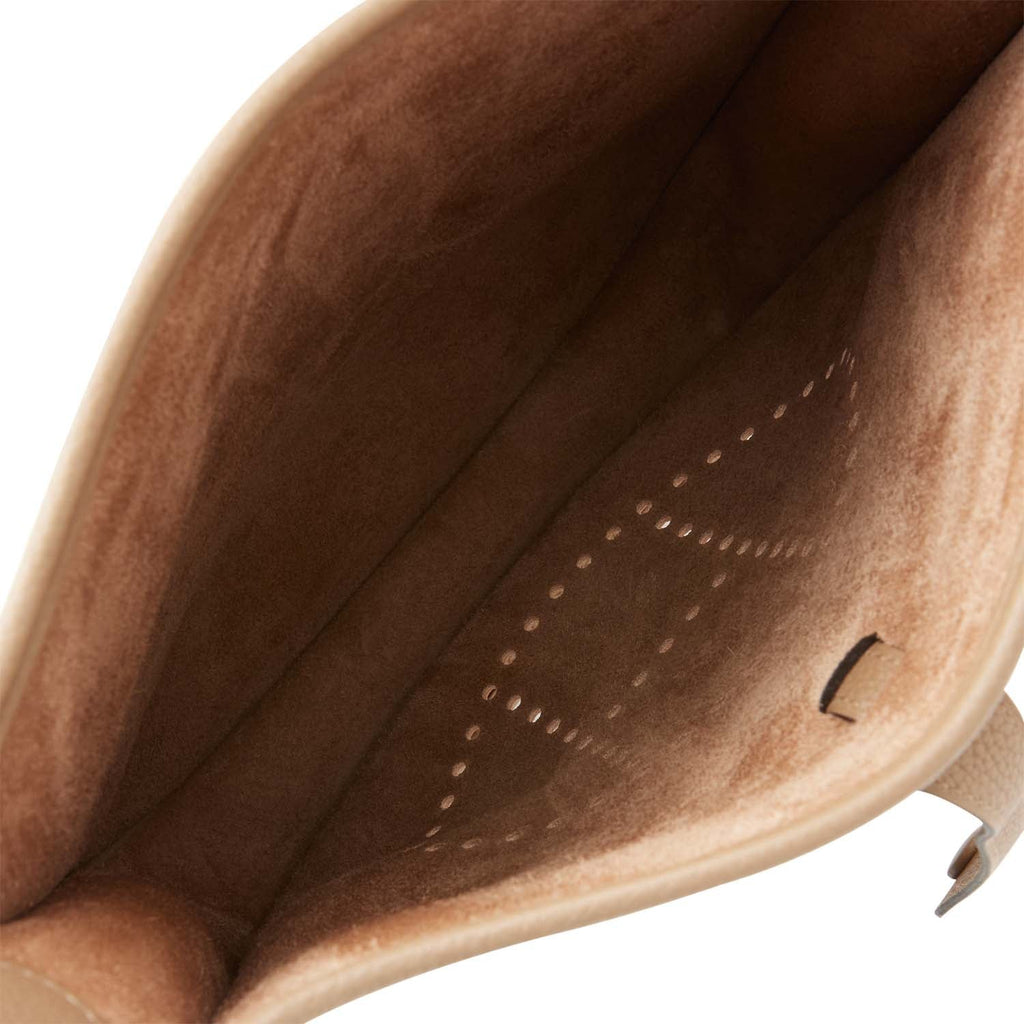 Hermes Evelyne III PM Beige de Weimar Maurice Palladium Hardware