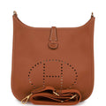 Hermes Evelyne III PM Gold Clemence Gold Hardware