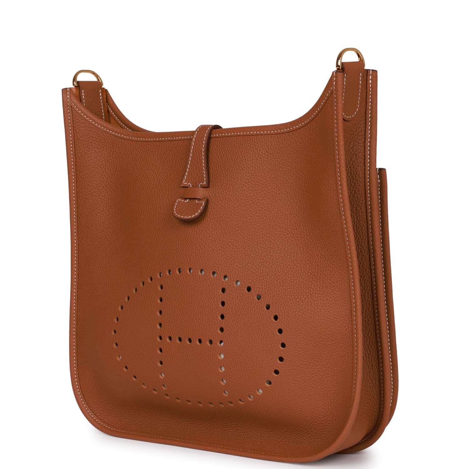 Hermes Evelyne III PM Gold Clemence Gold Hardware