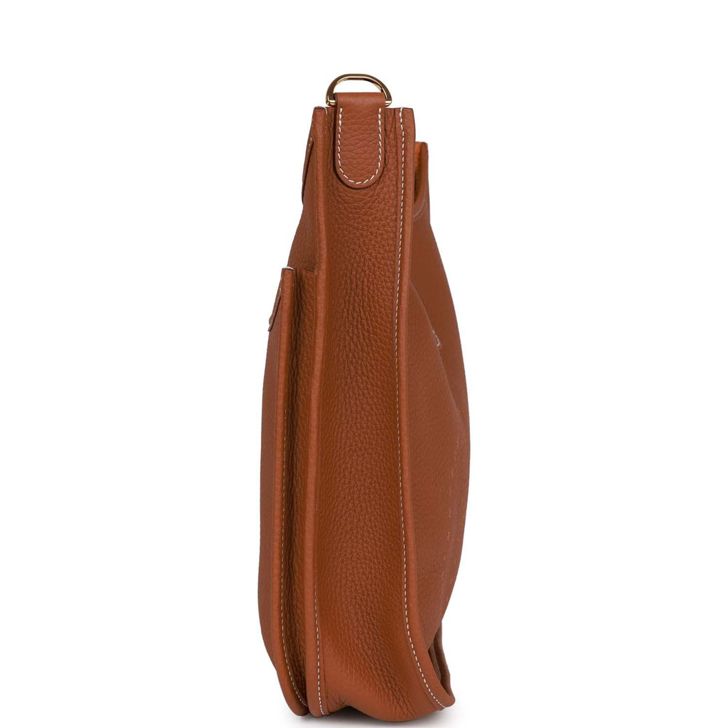 Hermes Evelyne III PM Gold Clemence Gold Hardware
