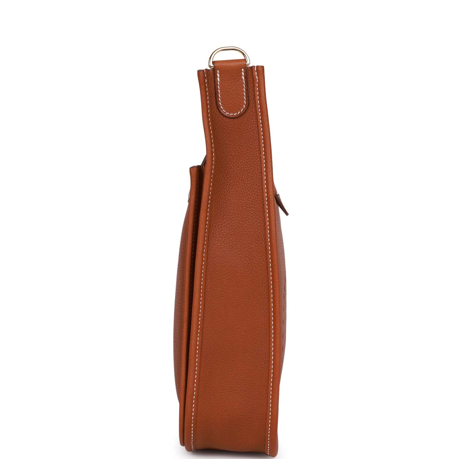 Hermes Evelyne III PM Fauve Barenia Faubourg Gold Hardware