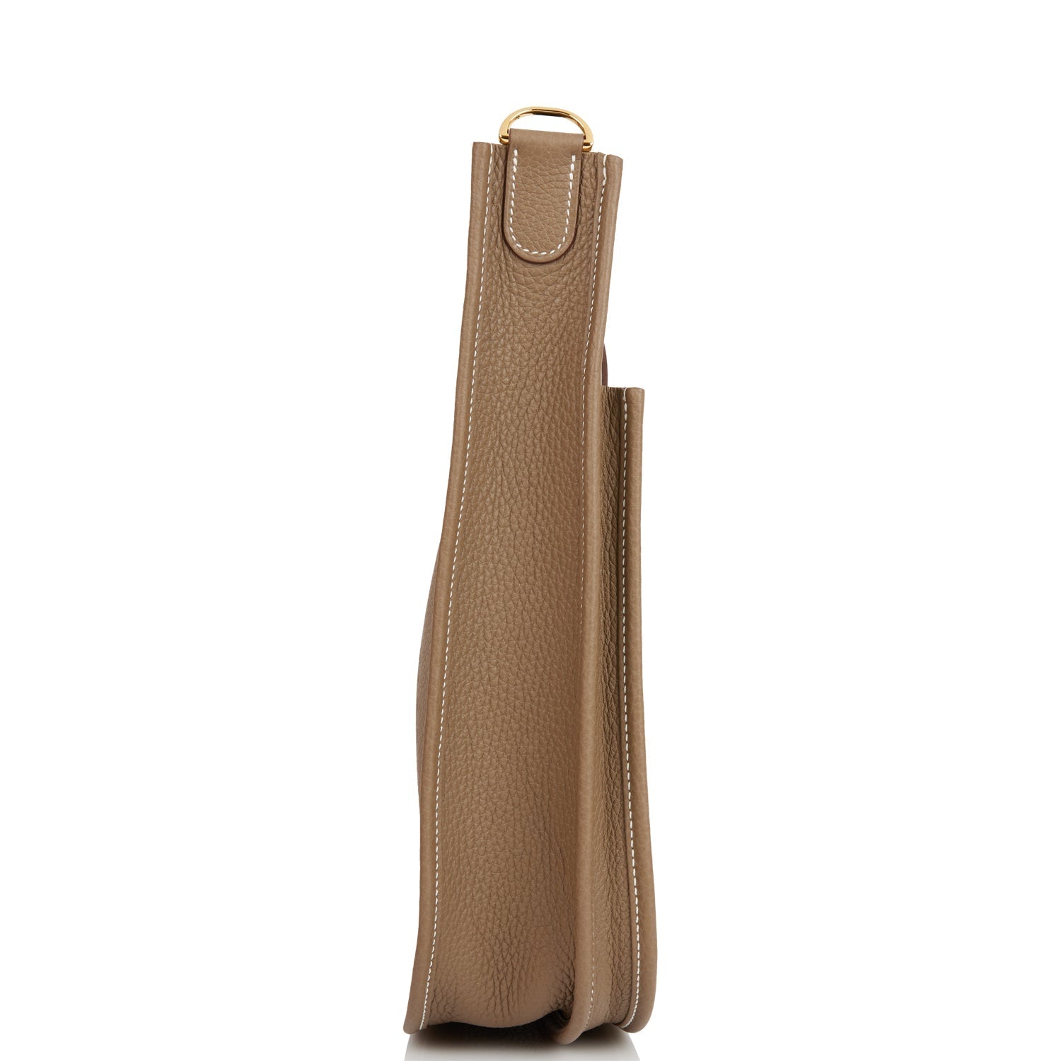 Hermes Evelyne III PM Etoupe Clemence Gold Hardware