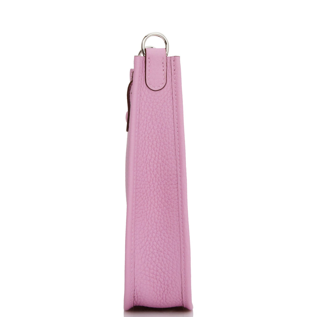 Hermes Evelyne TPM Mauve Sylvestre Clemence Palladium Hardware