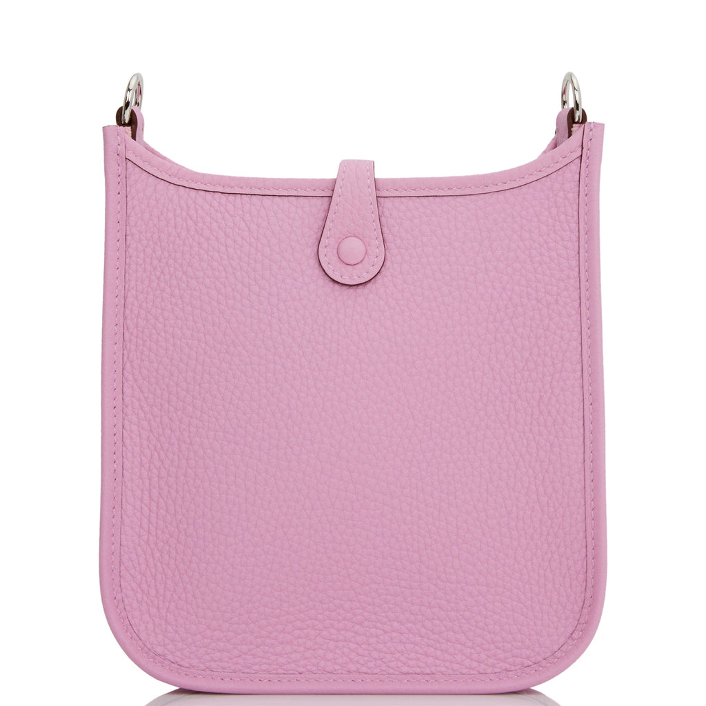 Hermes Evelyne TPM Mauve Sylvestre Clemence Palladium Hardware