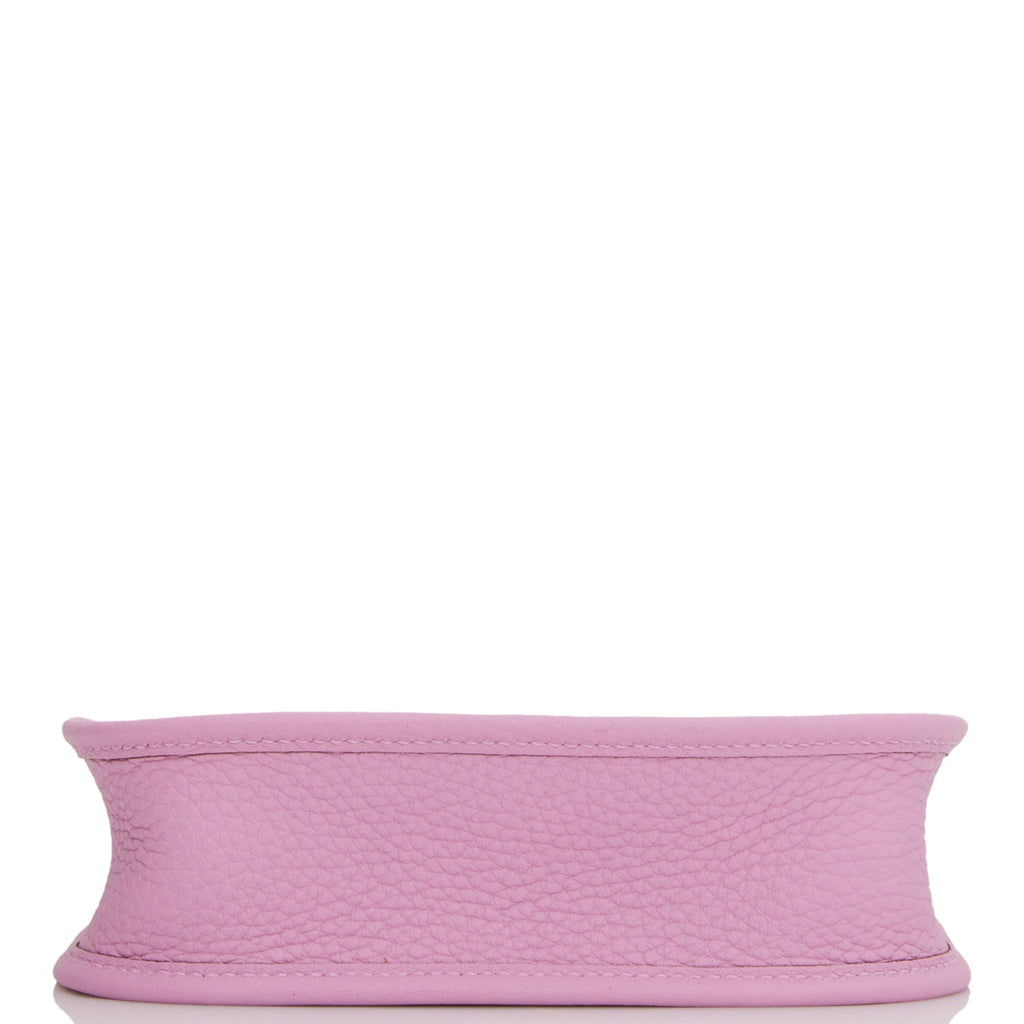 Hermes Evelyne TPM Mauve Sylvestre Clemence Palladium Hardware