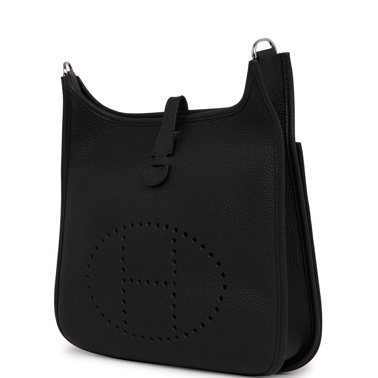 Hermes Evelyne III PM Black Clemence Palladium Hardware