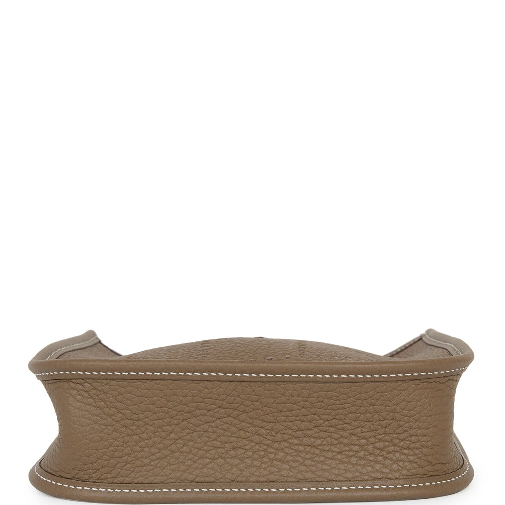 Hermes Evelyne TPM Etoupe Clemence Palladium Hardware
