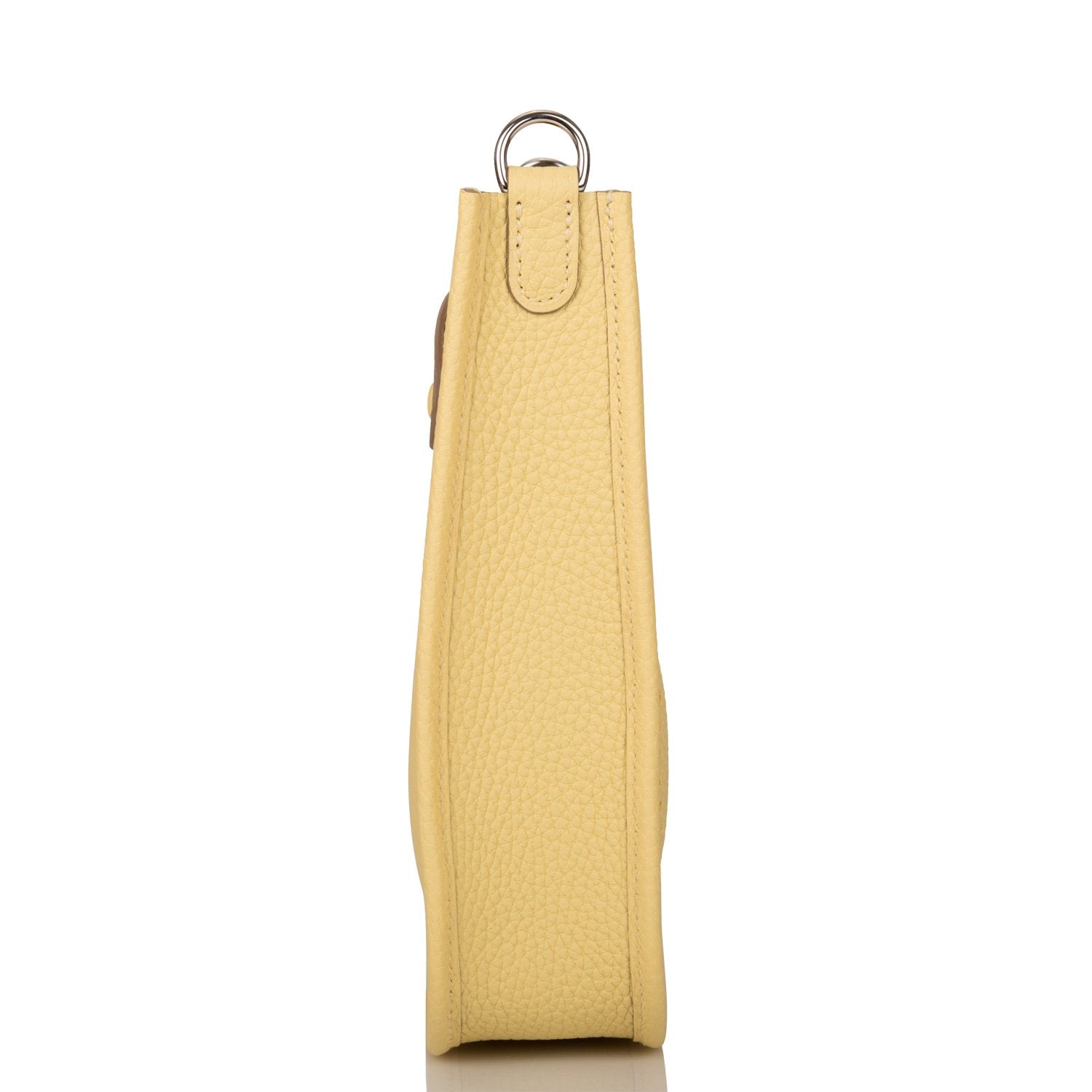Hermes Evelyne TPM Jaune Poussin Clemence Palladium Hardware