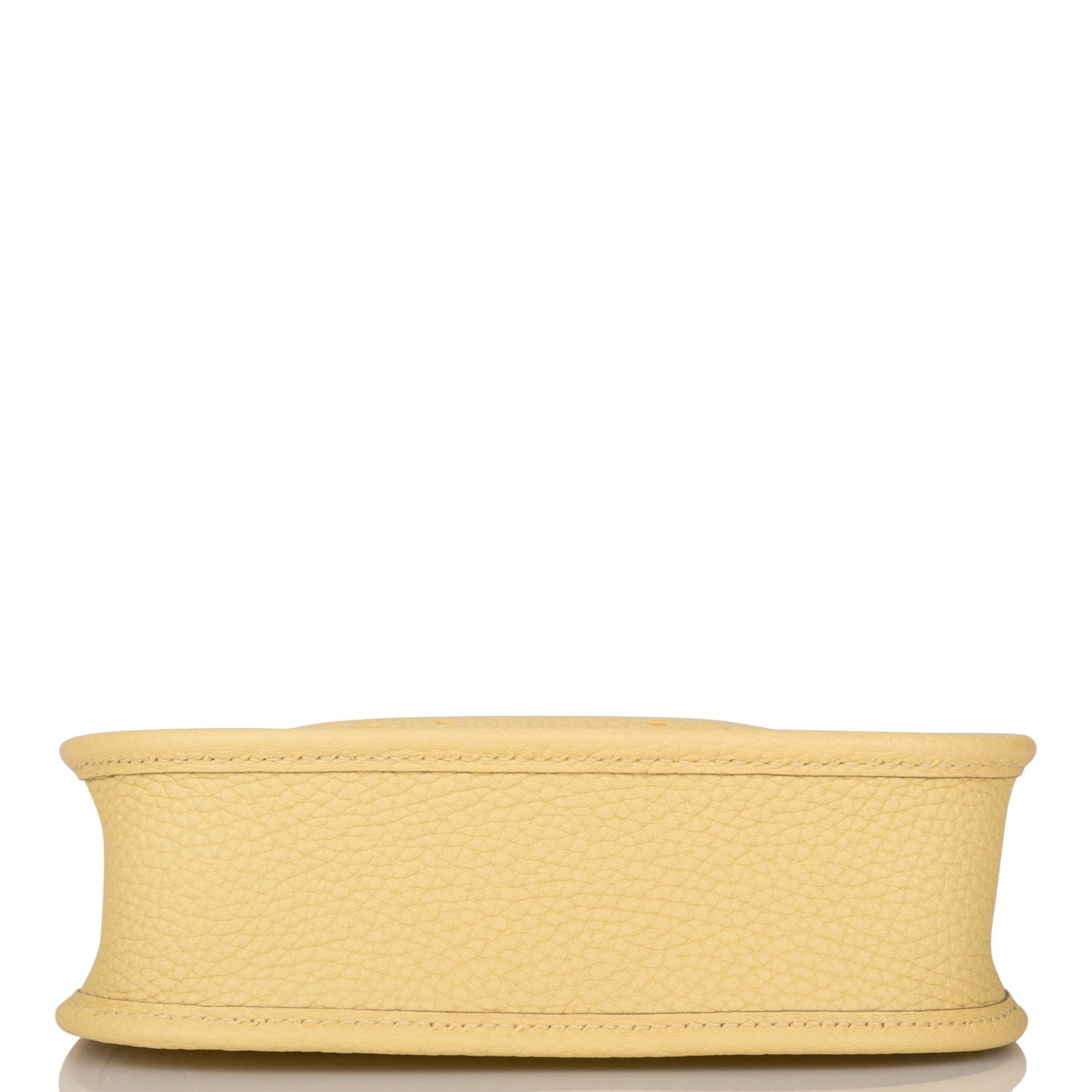 Hermes Evelyne TPM Jaune Poussin Clemence Palladium Hardware