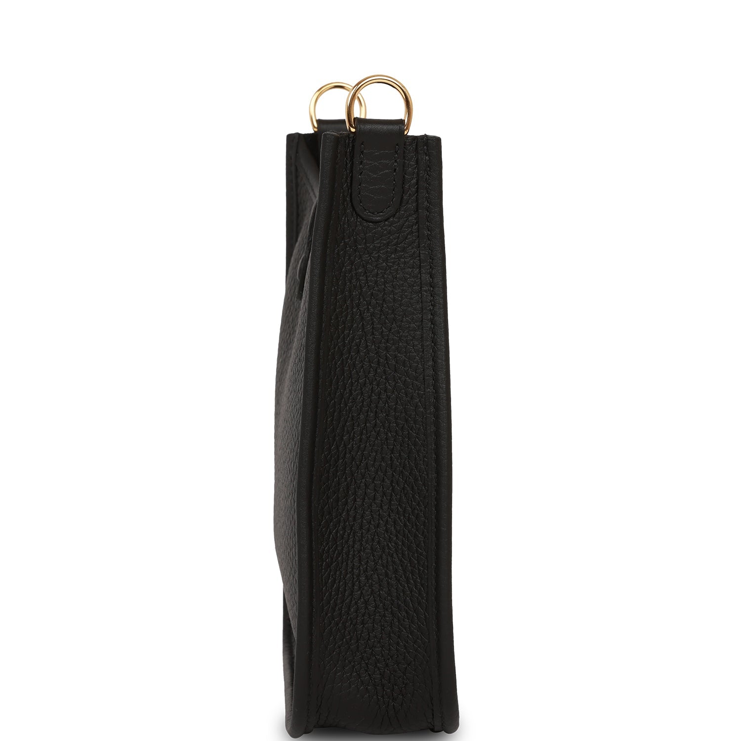 Hermes Evelyne TPM Black Clemence Gold Hardware