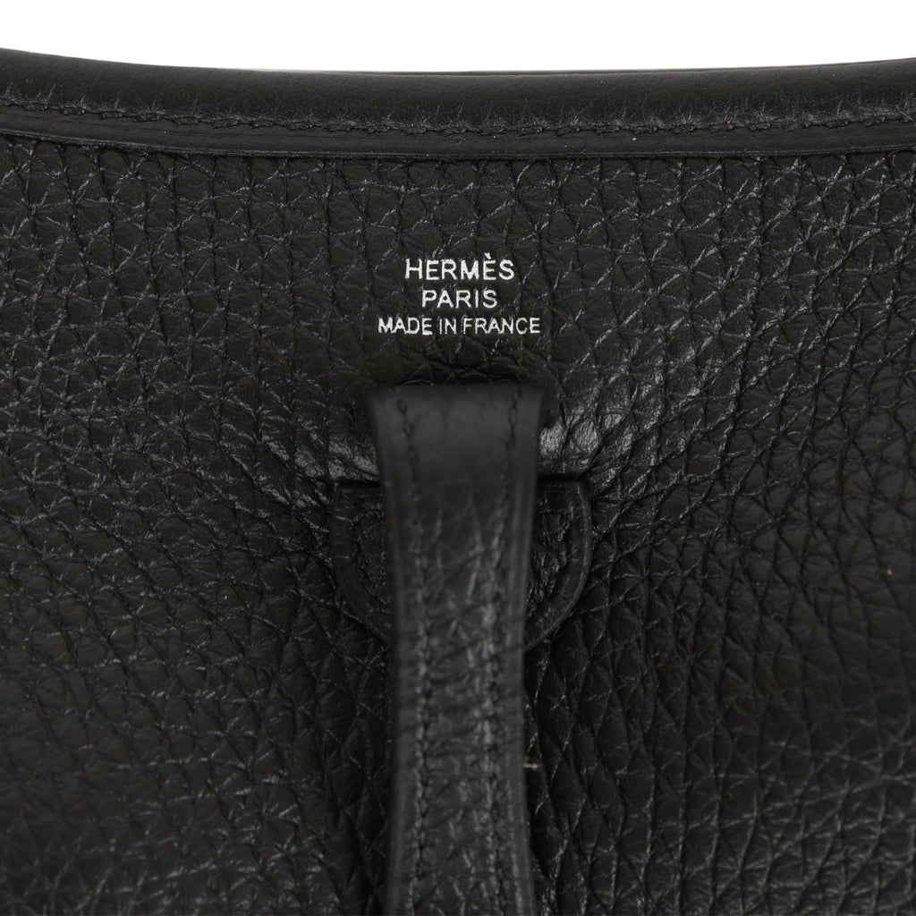Hermes Evelyne TPM Black Clemence Palladium Hardware